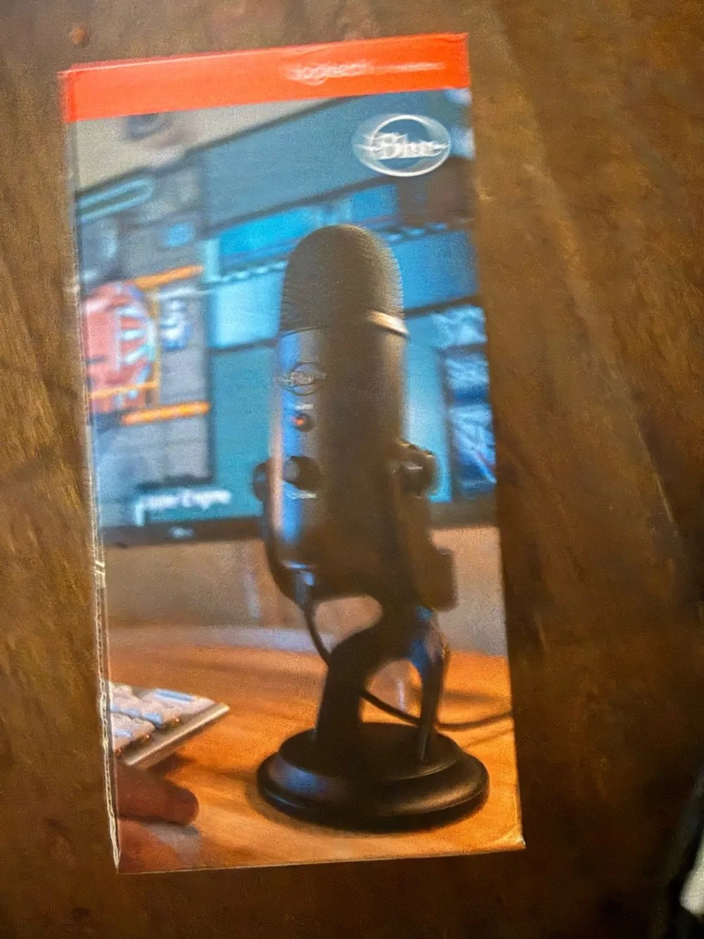 Blue Yeti USB Microphone Black NIB Logitech For Creators